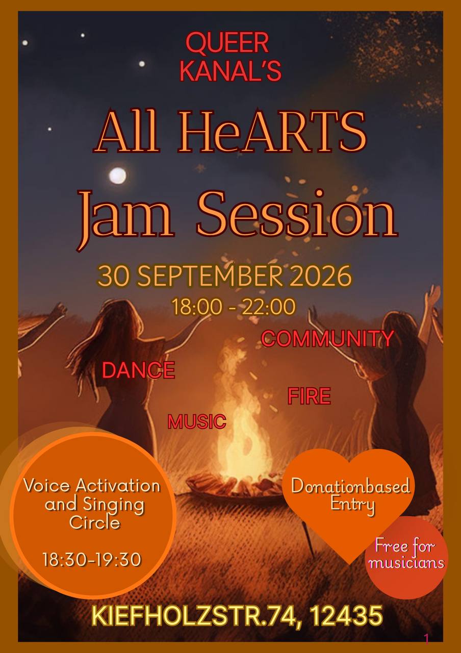 Poster for All HeARTs Jam Session